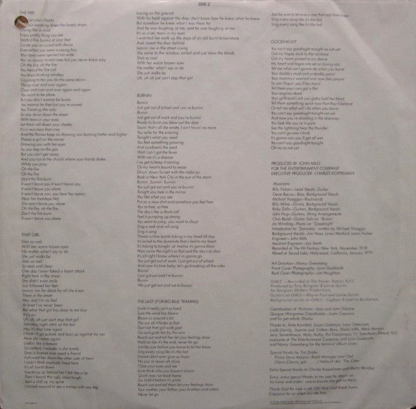 Billy Falcon - secondary