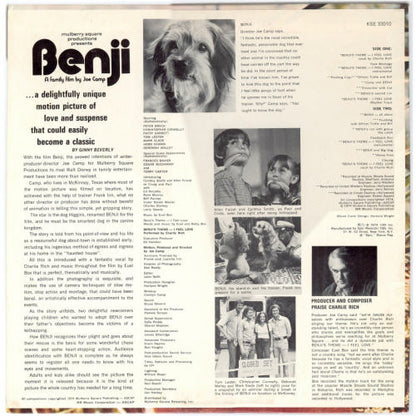 Euel Box - Benji (Music From The Original Soundtrack)