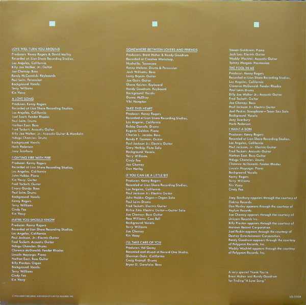 Love Will Turn You Around - secondary