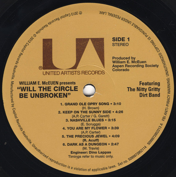 Will The Circle Be Unbroken - secondary