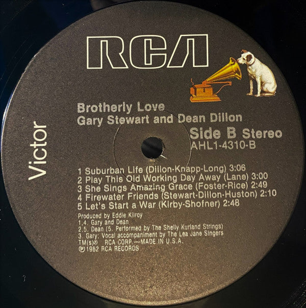 Gary Stewart, Dean Dillon - Brotherly Love