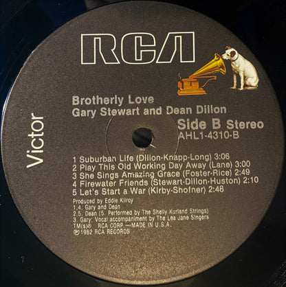 Gary Stewart, Dean Dillon - Brotherly Love