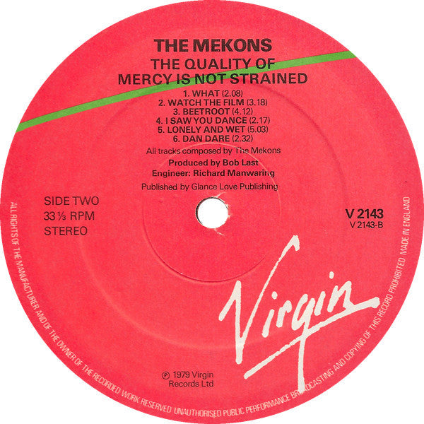 The Quality Of Mercy Is Not Strnen - secondary