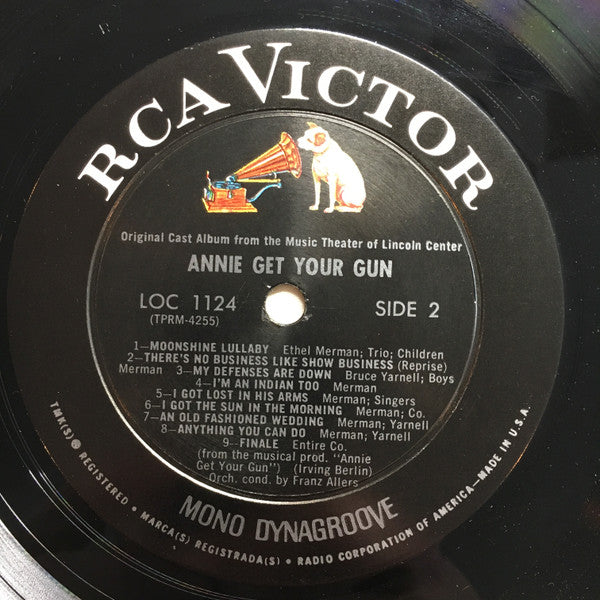 Ethel Merman, Bruce Yarnell, Benay Venuta, Jerry Orbach, Irving Berlin, Richard Rodgers - Annie Get Your Gun (An Original Cast Album - Music Theater Of Lincoln Center)