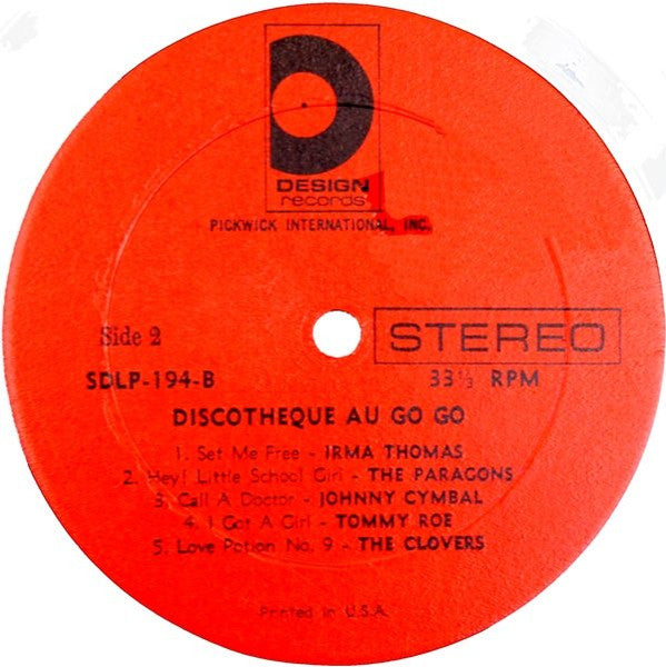 Various - Discotheque Au Go Go