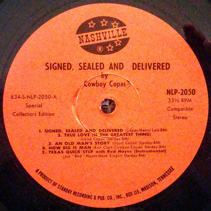 Cowboy Copas - Signed, Sealed & Delivered