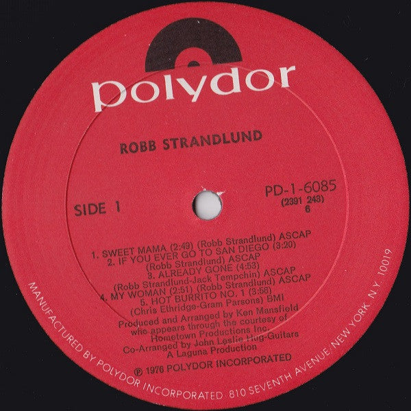 Robb Strandlund - secondary