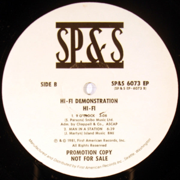 Demonstration Record - secondary