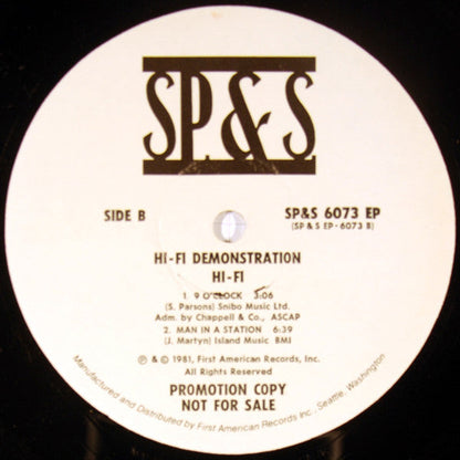 Demonstration Record - secondary