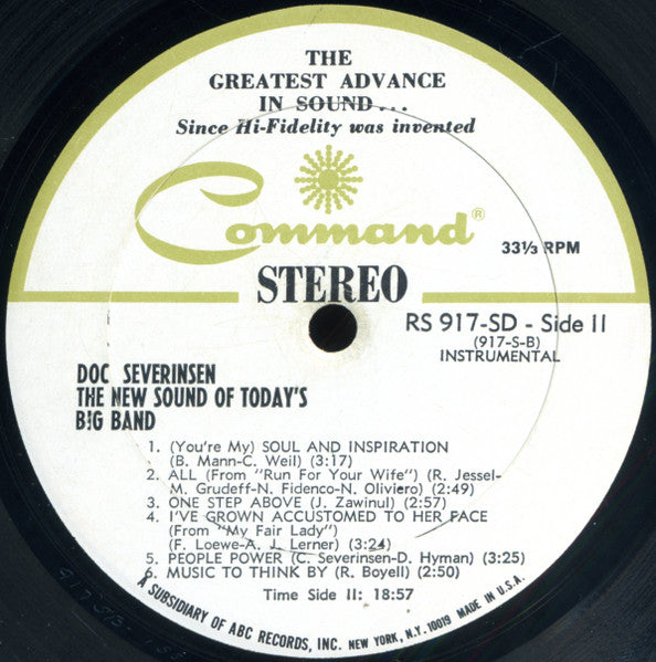 The New Sound Of Today's Big Band - secondary