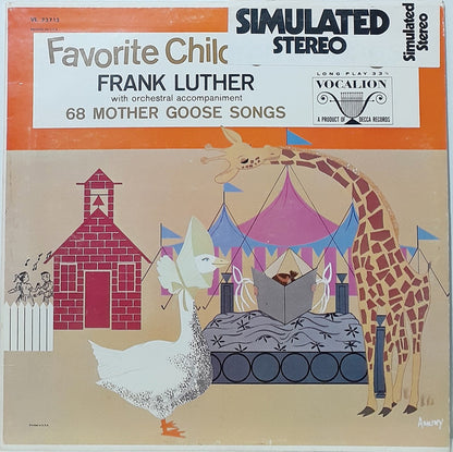 Favorite Children's Songs - 68 Mother Goose Songs - primary