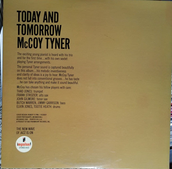 Today And Tomorrow - secondary