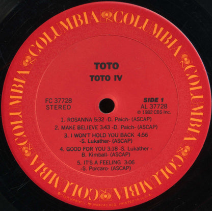 Toto IV - secondary