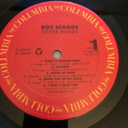 Boz Scaggs - Other Roads