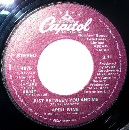 Just Between You And Me - secondary
