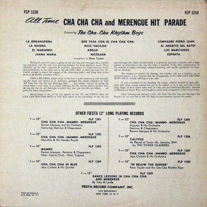 All Time Cha-Cha-Cha And Merengue Hit Parade - secondary