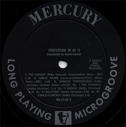 David Carroll - Percussion In Hi-Fi
