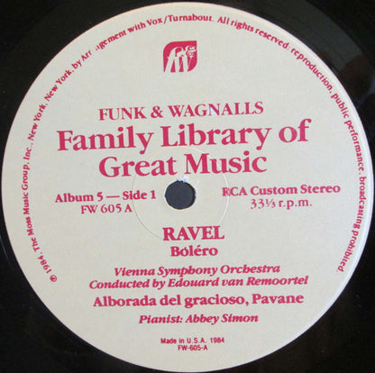 Maurice Ravel - Boléro / La Valse / Rhapsodie Espagnole / Pavan; Alborada Del Gracioso