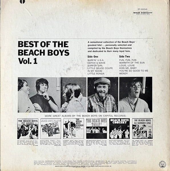 Best Of The Beach Boys - Vol. 1 - secondary