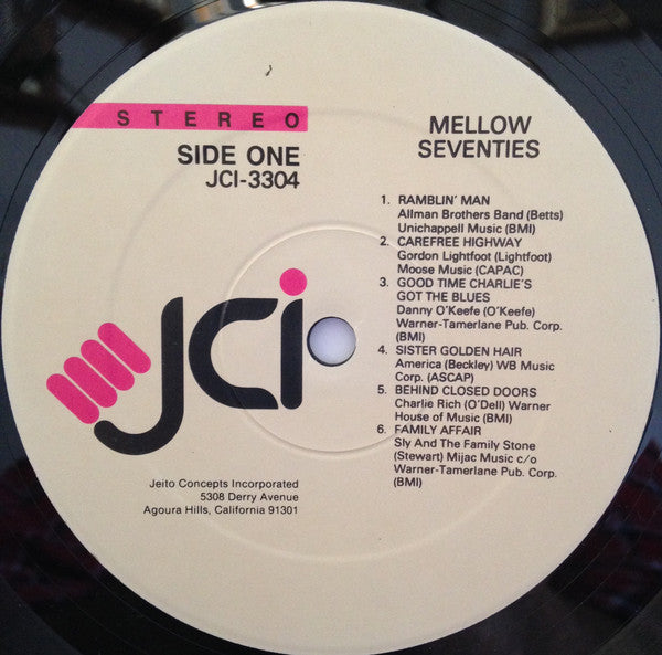 Mellow Seventies (Twelve Easy Rockin' Hits Of The Seventies) - secondary