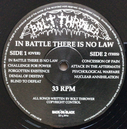 In Battle There Is No Law! - secondary