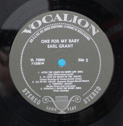 Earl Grant - One For My Baby