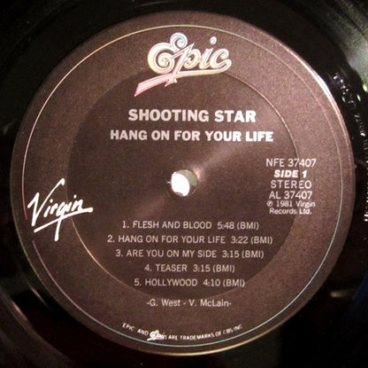 Shooting Star - Hang On For Your Life