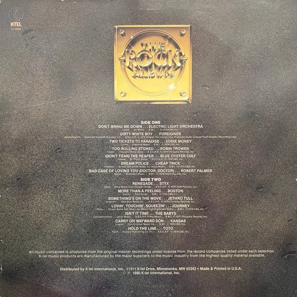 The Rock Album - secondary