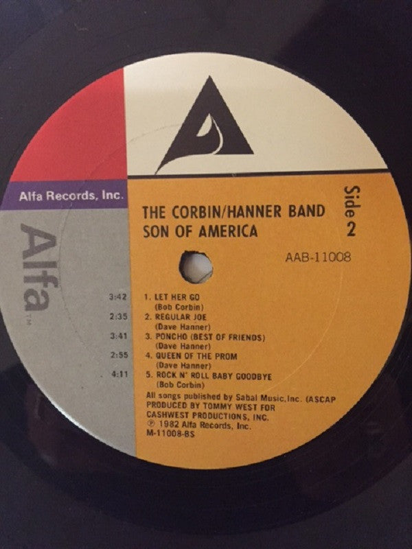 The Corbin Hanner Band - Son Of America