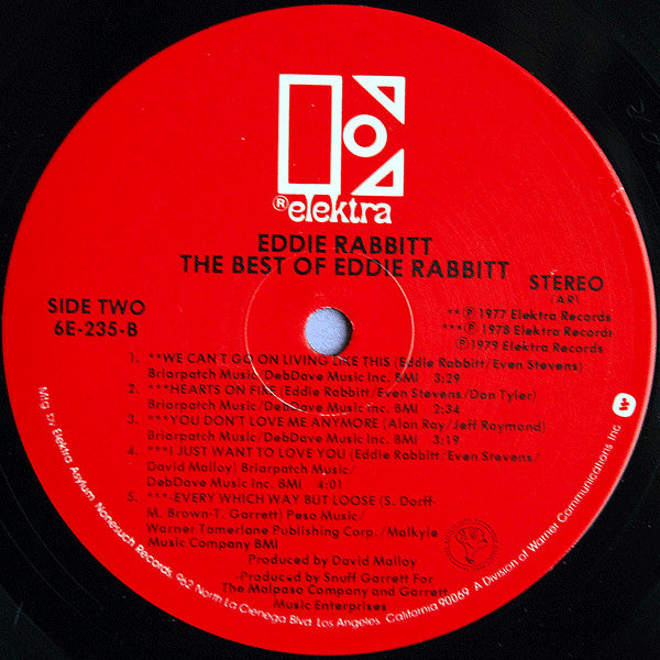 The Best Of Eddie Rabbitt - secondary
