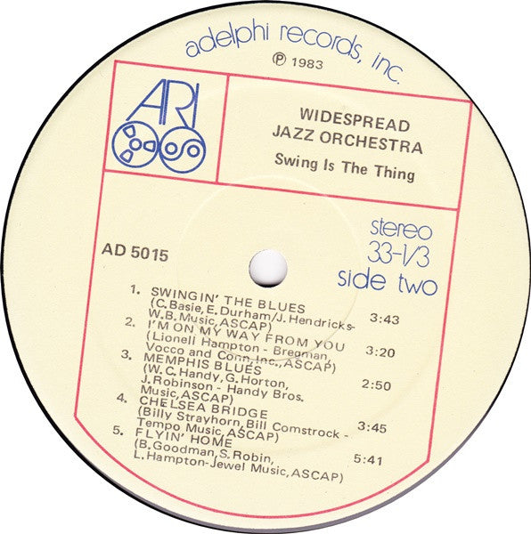 The Widespread Jazz Orchestra - Swing Is The Thing