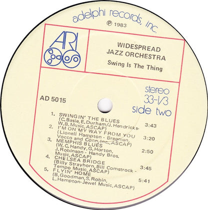 The Widespread Jazz Orchestra - Swing Is The Thing