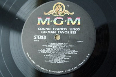 Connie Francis - Sings German Favorites