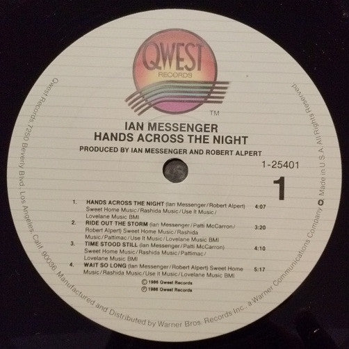 Hands Across The Night - secondary