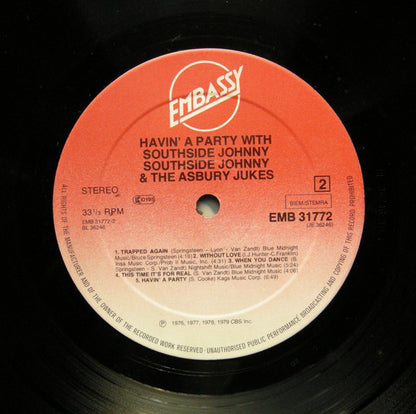 Southside Johnny & The Asbury Jukes - Havin' A Party With Southside Johnny