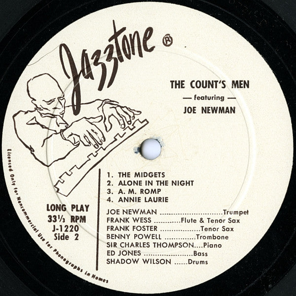 The Count's Men Featuring Joe Newman - secondary