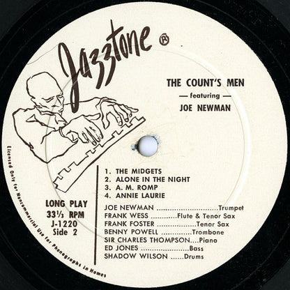 The Count's Men Featuring Joe Newman - secondary