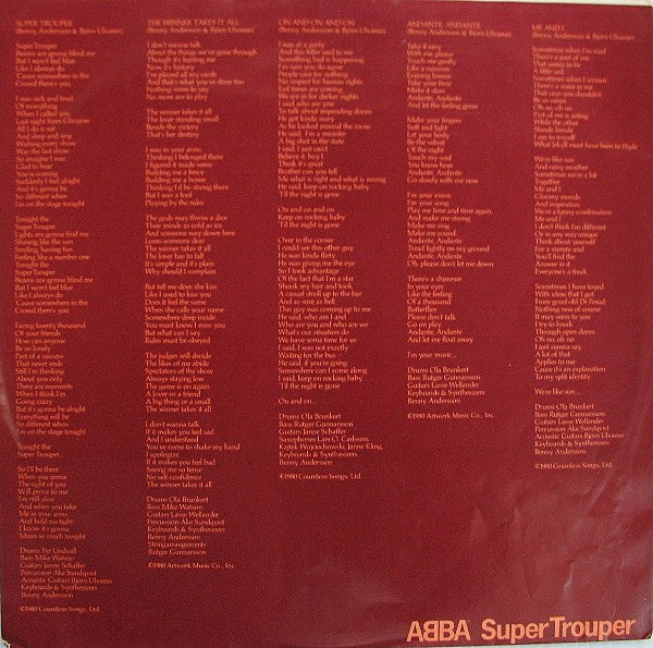 ABBA - Super Trouper