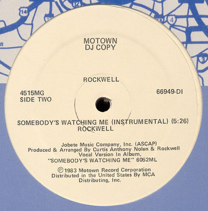 Somebody's Watching Me - secondary