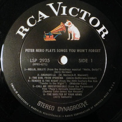 Peter Nero - Peter Nero Plays Songs You Won't Forget