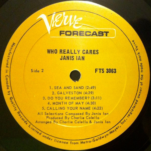 Who Really Cares - secondary