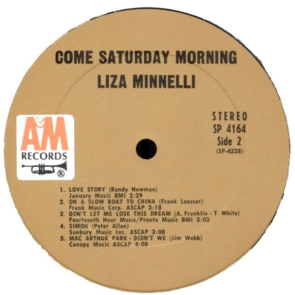 Come Saturday Morning - secondary