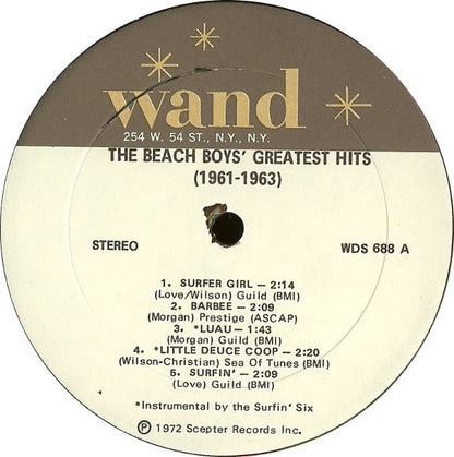 The Beach Boys' Greatest Hits (1961-1963) - secondary