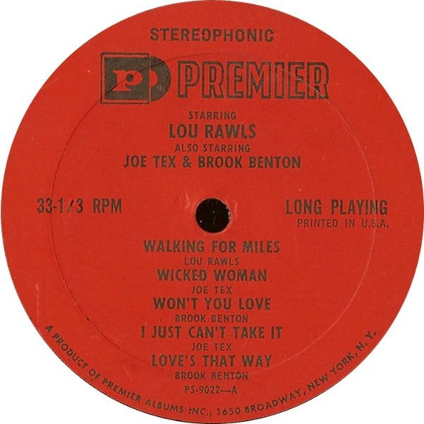 Starring Lou Rawls - secondary