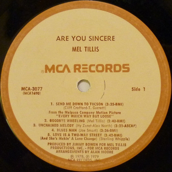 Are You Sincere - secondary