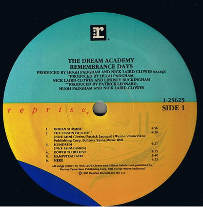 The Dream Academy - Remembrance Days