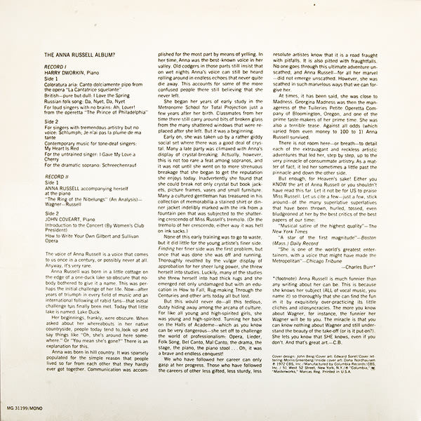 The Anna Russell Album? - secondary