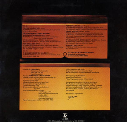 Peter Brown - Do Ya Wanna Get Funky With Me?