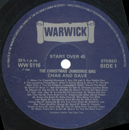 Chas And Dave - Chas 'N' Dave's Christmas Jamboree Bag