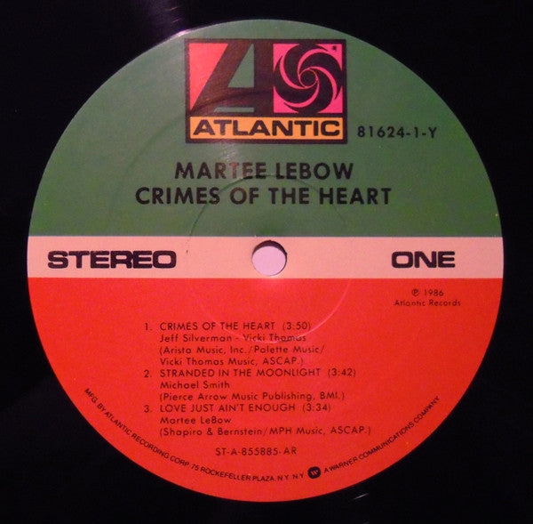 Crimes Of The Heart - secondary